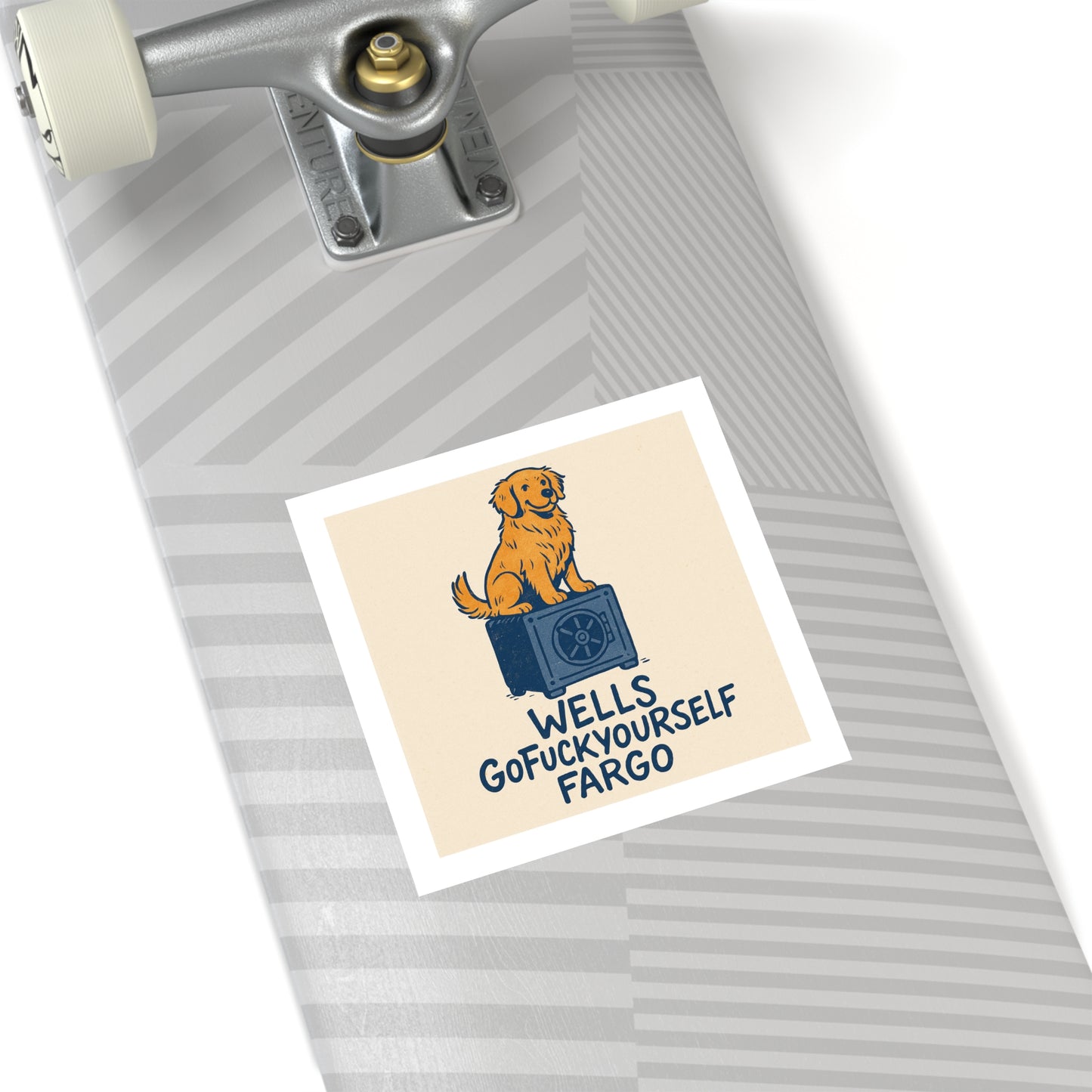 Wells GoFuckyourself Fargo Indoor/Outdoor Sticker