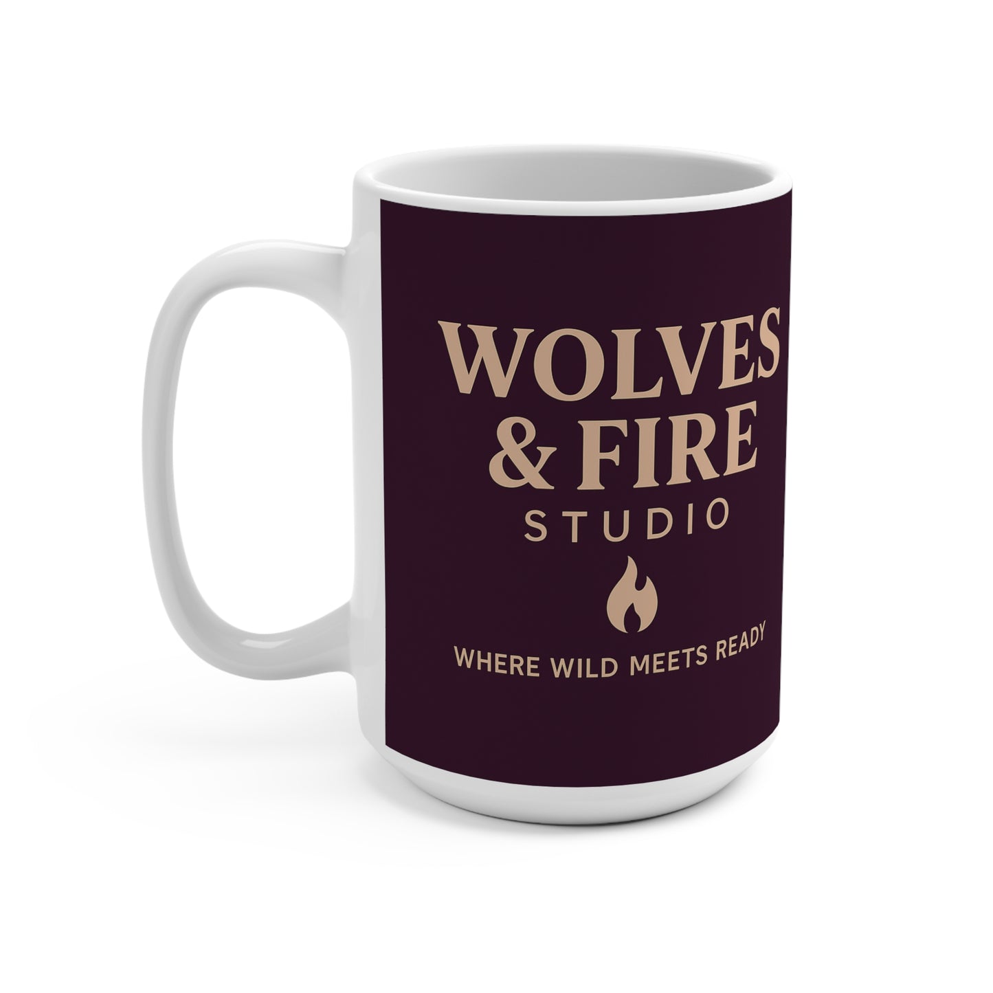 Wolves & Fire Signature Mug
