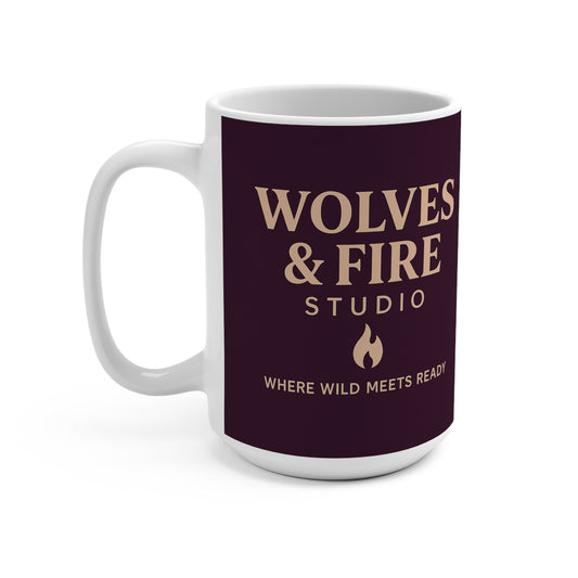 Wolves & Fire Signature Mug